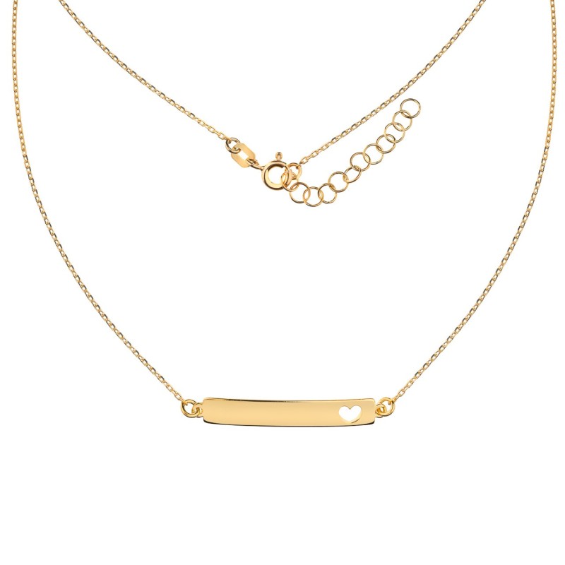 Łańcuszek ankier 42–47 cm | Celebrytka z możliwością graweru