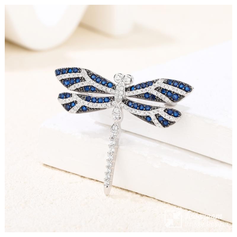 BROSZKA DAMSKA WAŻKA  SREBRO 925