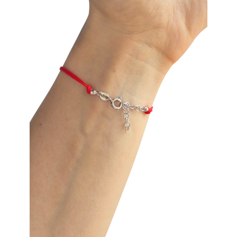 Bransoletka dziecięca srebro 925 rodowane Słoń grawer | regulowana