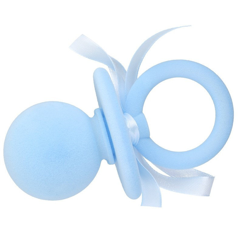 Pudełko ozdobne welurowe błękitny smoczek na kolczyki lub pierścionek