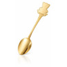 Srebrna pozłacana łyżeczka 925 dla dziewczynki na Chrzest