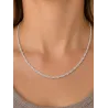 Łańcuszek Singapur 2,2 mm ze srebra 925 – długości 40–65 cm