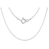 Srebrny łańcuszek żyłka/linka 0,95 mm diamentowany | 40–70 cm | 925