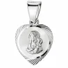 Medalik Diamentowany Madonna – Matka Boska Częstochowska 925