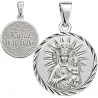 Medalik srebrny Matka Boska Częstochowska 925