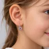 Kolczyki srebrne 925 dla dziewczynki – kwiatki | KALA SILVER