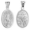 SREBRNY MEDALIK DO ŁAŃCUSZKA CUDOWNA MATKA BOSKA NIEPOKALANA SREBRO 925