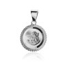 Medalik  diamentowany do łańcuszka Św. Michał Archanioł 925 – srebro