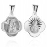 Srebrny medalik Matka Boska Śnieżna 925 do łańcuszka