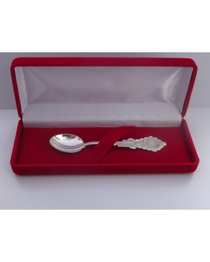 Srebrna łyżeczka na chrzest 10,4 g 925