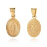 SREBRNY POZŁACANY MEDALIK CUDOWNA MATKA BOSKA NIEPOKALANA SREBRO 925