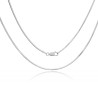 Srebrny damski łańcuszek żyłka linka 45-60 cm 1,47 mm 925