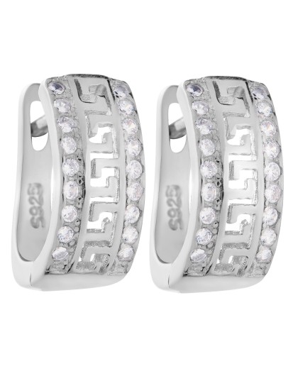 SREBRNE KOLCZYKI DAMSKIE GRECKIE ANGIELSKIE SREBRO PRÓBY 925