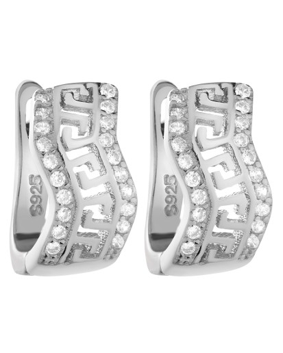 SREBRNE KOLCZYKI DAMSKIE GRECKIE ANGIELSKIE PRÓBA 925