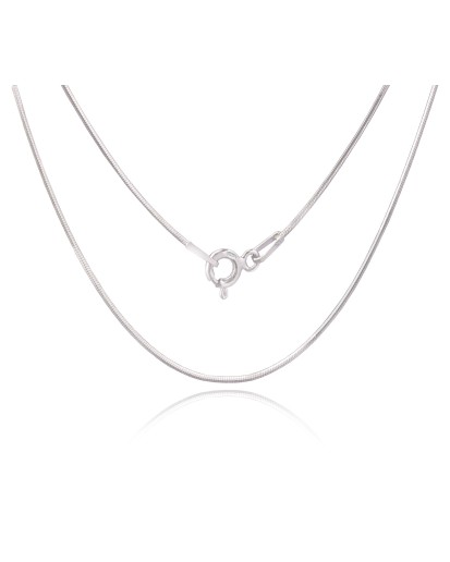 Srebrny łańcuszek żyłka/linka 0,95 mm diamentowany | 40–70 cm | 925