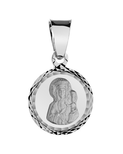 Medalik Matka Boska Częstochowska 925 – Srebro