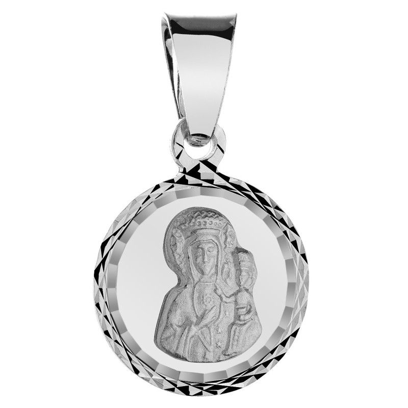Medalik Matka Boska Częstochowska 925 – Srebro