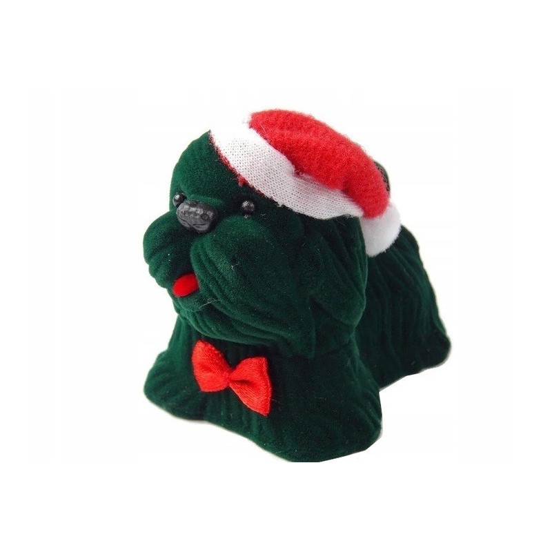 PUDEŁKO WELUROWE PREZENTOWE PIESEK NA BIŻUTERIE