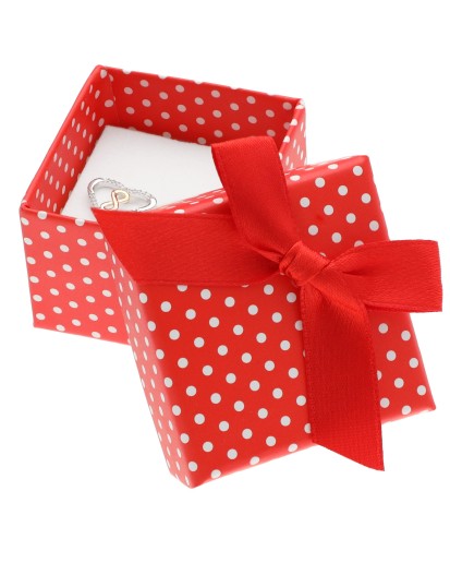 PUDEŁKO PREZENTOWE NA KOLCZYKI PIERŚCIONEK BIŻUTERIA.