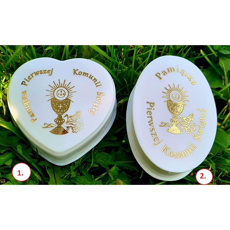 Srebrny komplet 925 – Duża Szkaplerzna z łańcuszkiem pancerka