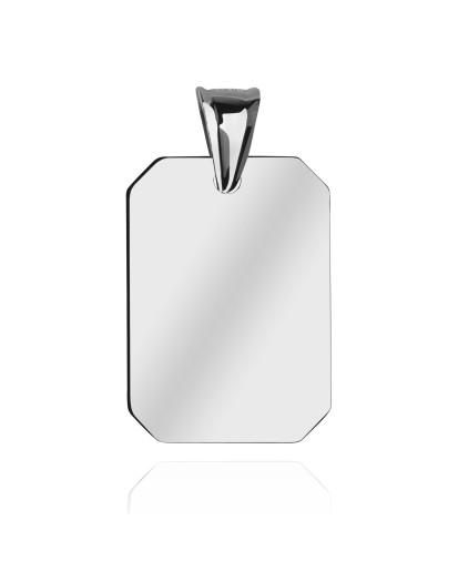 SREBRNY MEDALIK BLASZKA NIEŚMIERTELNIK+GRAWER 925