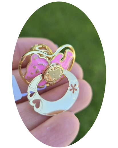 ZŁOTY SMOCZEK NA CHRZEST DZIECKA PAMIĄTKA CHRZTU ŚWIĘTEGO pr.925