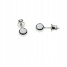 Srebrne damskie kolczyki kulki sztyfty 3-8 mm 925