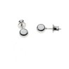 Srebrne damskie kolczyki kulki sztyfty 3-8 mm 925