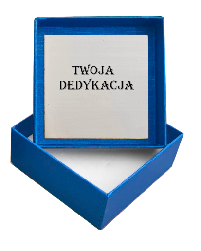 PUDEŁECZKO PREZENTOWE Z TWOJĄ DEDYKACJĄ GRAWER