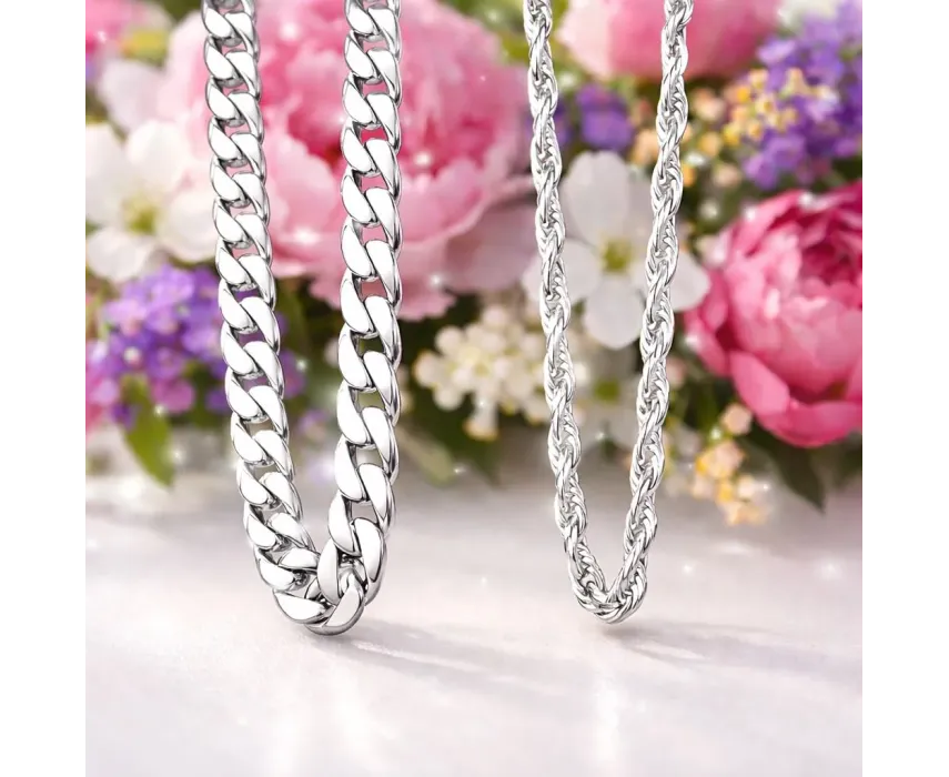 Łańcuszki srebrne 925 – elegancka biżuteria | Kala Silver