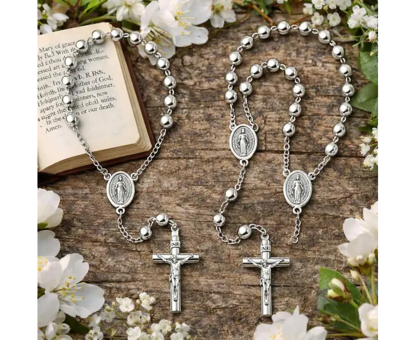 Różańce srebrne i bursztynowe 925 – eleganckie pamiątki | Kala Silver